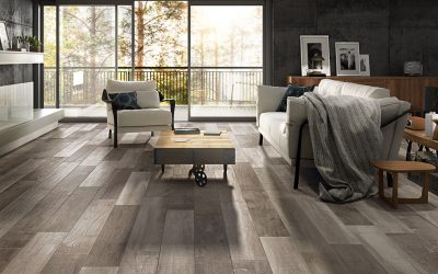 Foto 6. Grijs keramisch hout met een levendige schakering.